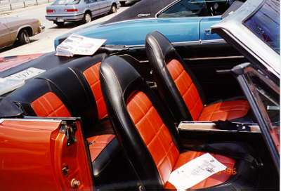 1971 Dodge Dart Convertible, interior view