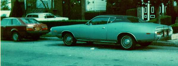 1972 Dodge Charger and 1980 Toyota Corolla Liftback