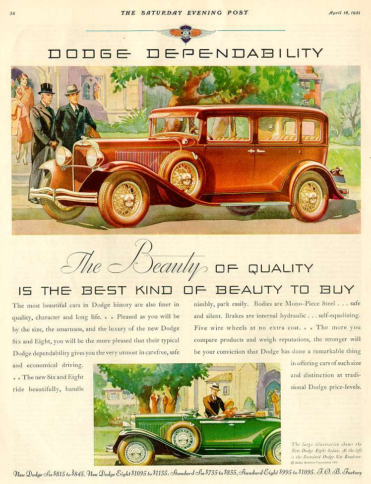 1931 Dodge ad.jpg (135538 bytes)
