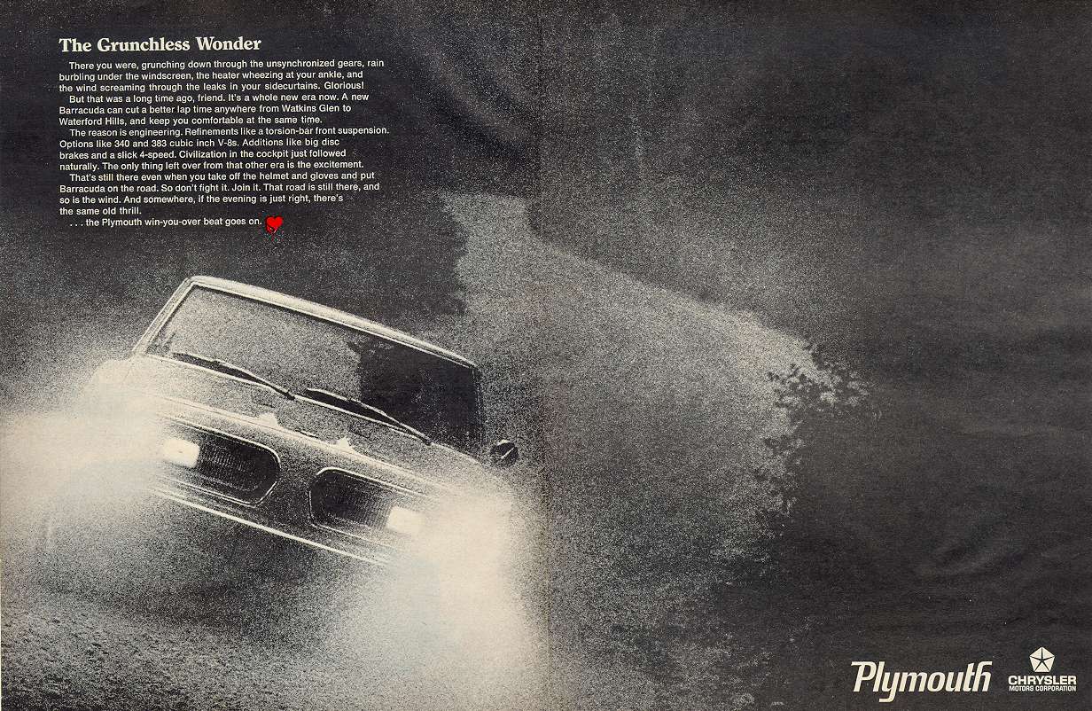 1968 Plymouth 'cuda ad 2.jpg (229749 bytes)